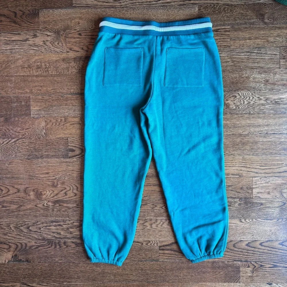 Lou & Grey Teal Fleece-Lined Jogger Sweatpants | Drawstring | Women’s L | NWT - Picture 3 of 3